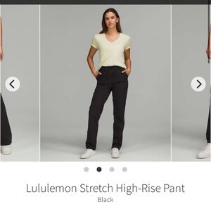 Lululemon Stretch high rise full length black 4